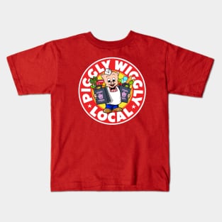 LOCAL PIGGLY Kids T-Shirt